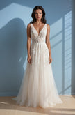 Galina Signature Beaded Lace A-Line Wedding Dress