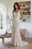 Stella York 6590 Wedding Gown – Moscato Ivory Lace | Size 10