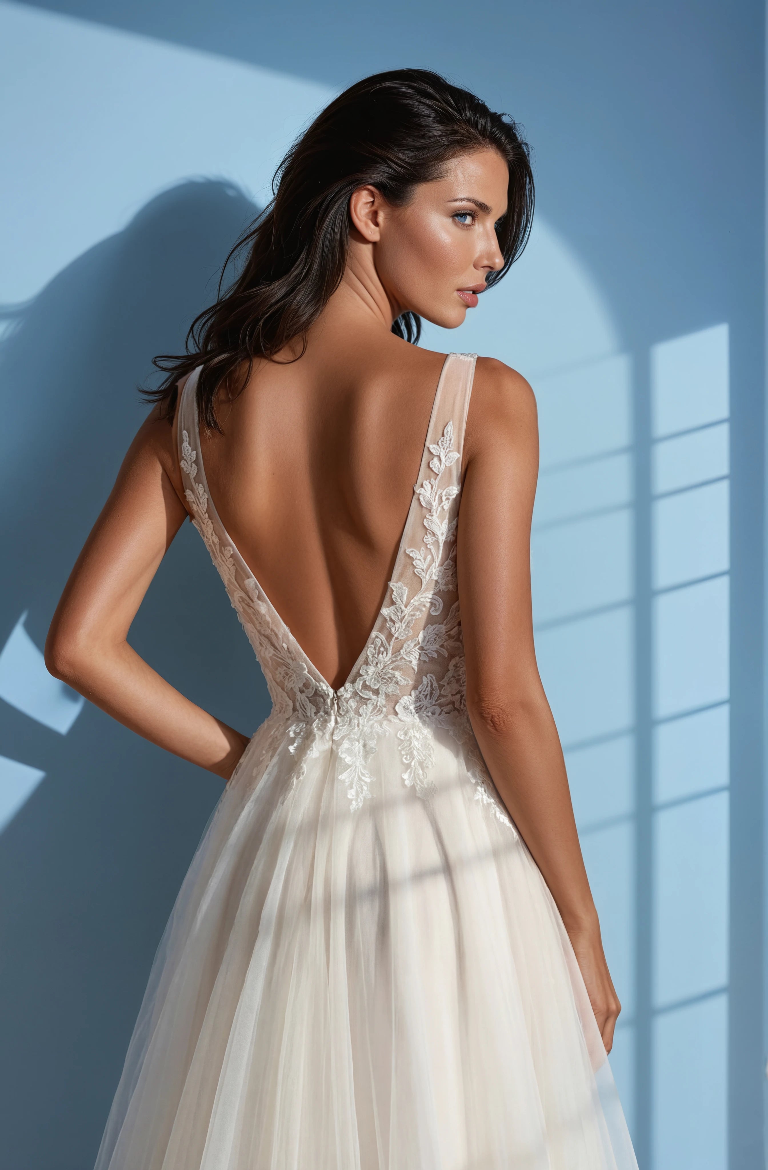 Galina Signature Beaded Lace A-Line Wedding Dress