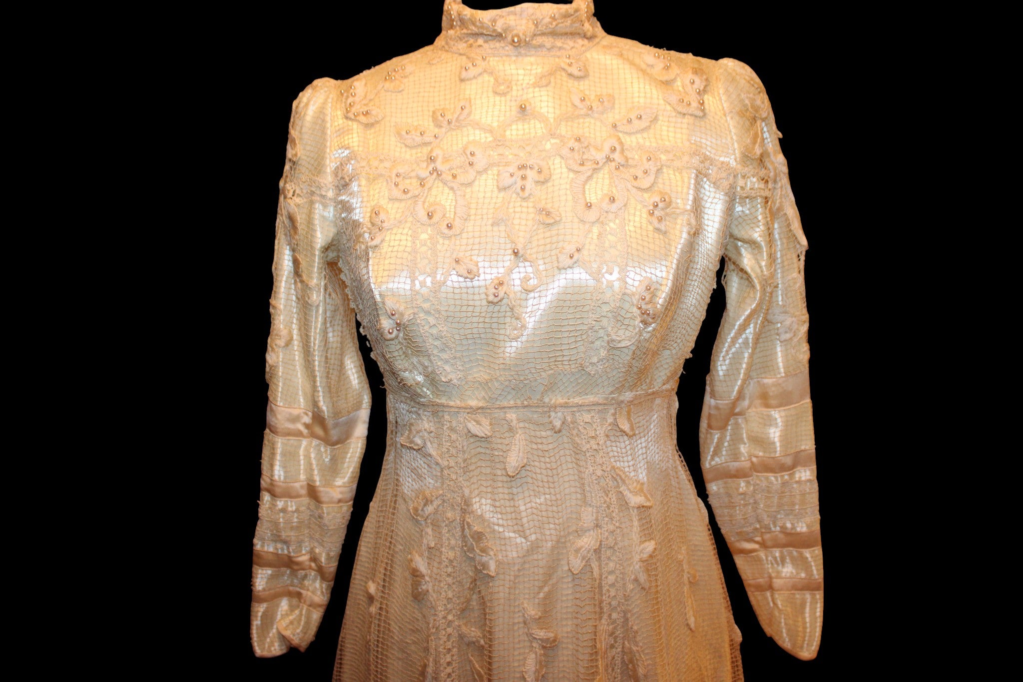 1900s Antique Reworked Edwardian Gown