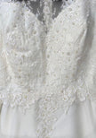 Vintage 1970s Lace Wedding Gown – Romantic Edwardian Revival Bridal Dress