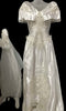 Vintage 80s Alfred Angelo Bows and Beads Wedding Gown