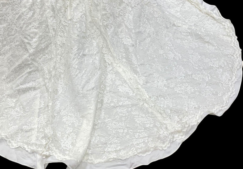 David's Bridal YP3344 Corset Strapless A-Line