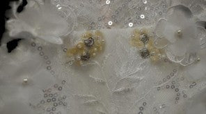 Ida Torez Strapless Lace Wedding Gown NWT