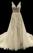 Galina Signature Beaded Lace A-Line Wedding Dress
