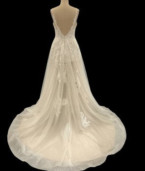 Galina Signature Beaded Lace A-Line Wedding Dress