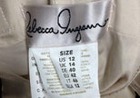 Rebecca Ingram Tea-Length Lace Wedding or Rehearsal Dress
