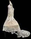 Elysee Edition Ivory Floral Lace Fit-and-Flare Wedding Gown