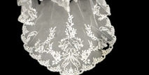 Elysee Edition Ivory Floral Lace Fit-and-Flare Wedding Gown
