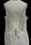 Elysee Neytiri Embroidered Lace Fit-and-Flare Wedding Gown with Illusion Train