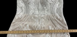 Sottero and Midgley Lace Wedding Gown with Illusion Bodice & Train