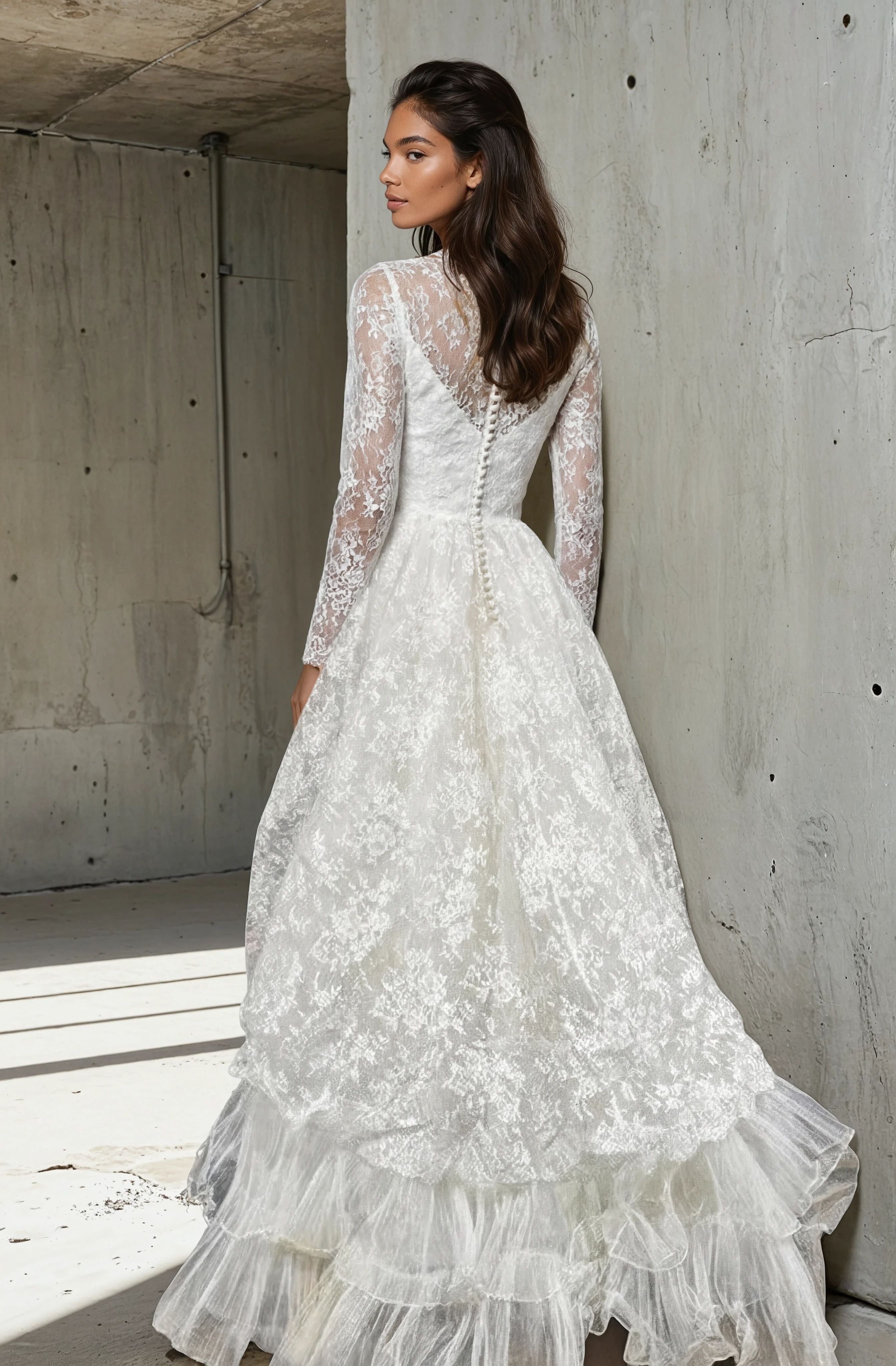 Vintage Alfred Angelo – Edyth Vincent Collection Wedding Gown