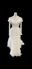 Vintage 70s Edwardian Ball Gown